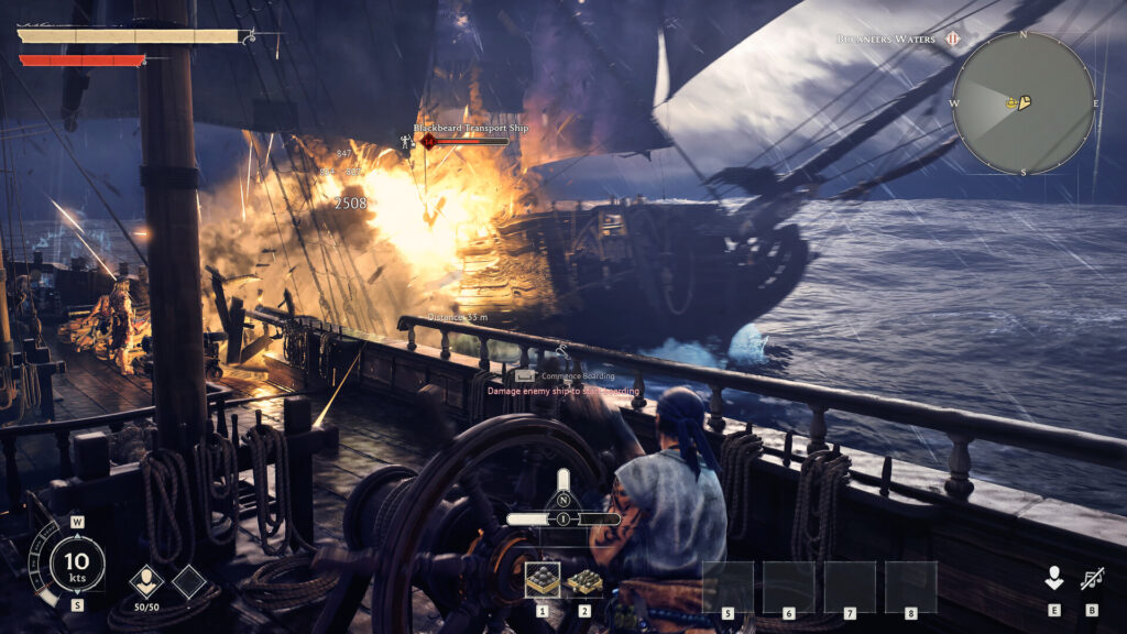 windrose ship battle